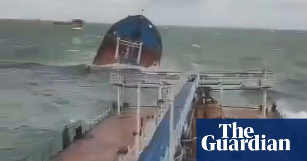 ウクライナ、黒海原油流出事故でロシアタンカーへの制裁を要求