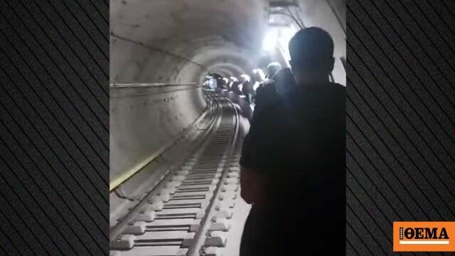 テッサロニキ：地下鉄列車の停止と避難に対する検察の緊急捜査