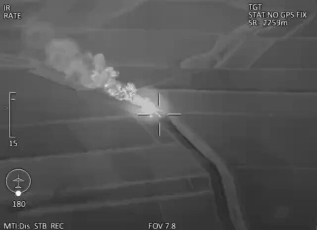 ウクライナの破壊活動により、ザポリージャ地方で40個の燃料タンクを積んだ列車が破壊された