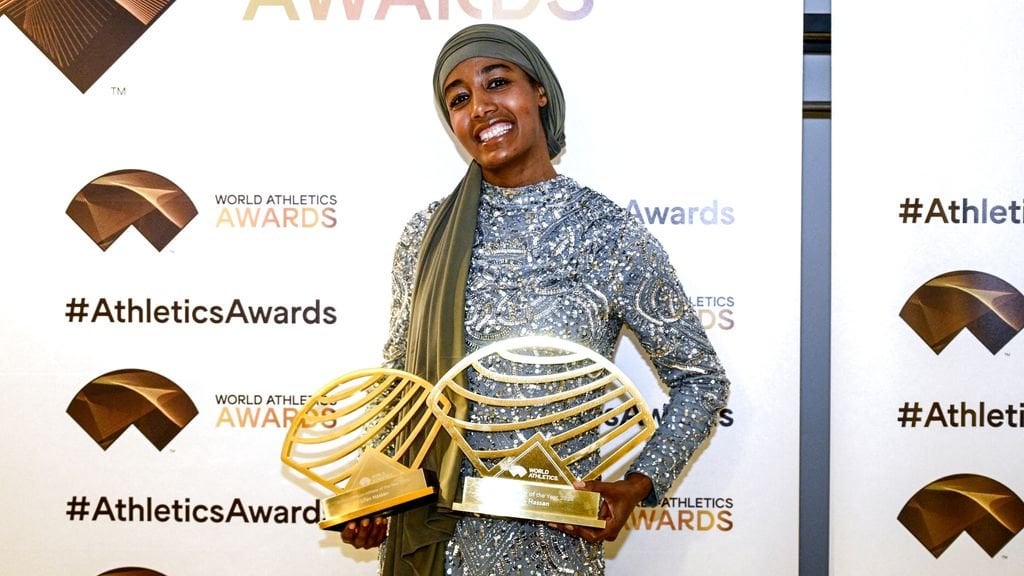 ハッサンはオランダ人女性として初めて世界最優秀アスリートに選ばれた