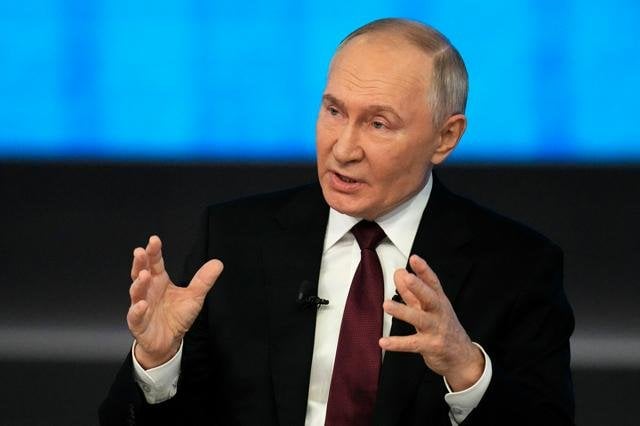 プーチン氏「今年の総括」記者会見　「ウクライナ軍、絶対追い出す」