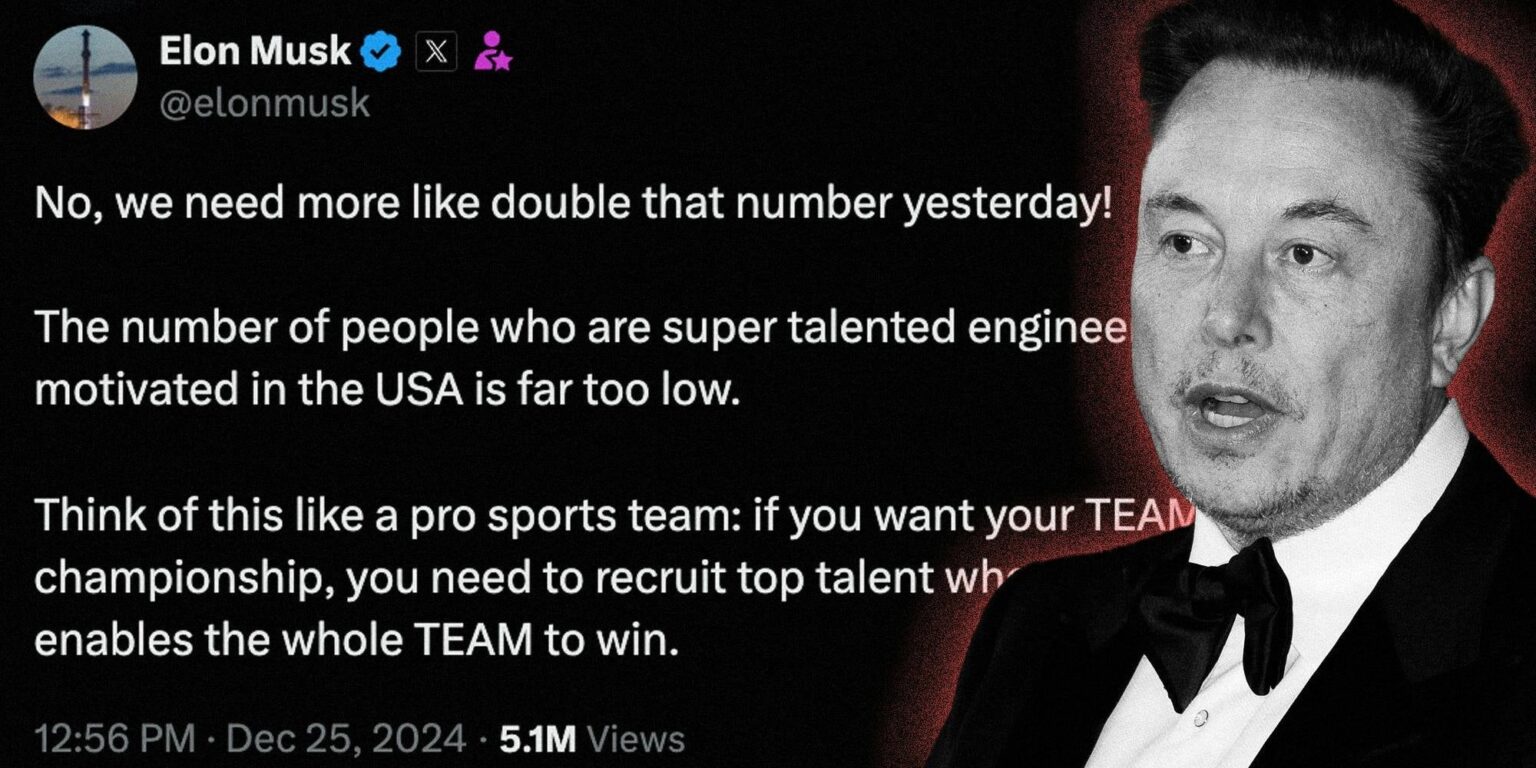 右翼は最近の移民に対する姿勢をめぐりイーロン・マスク氏を非難 | 「マスクが外れました。」