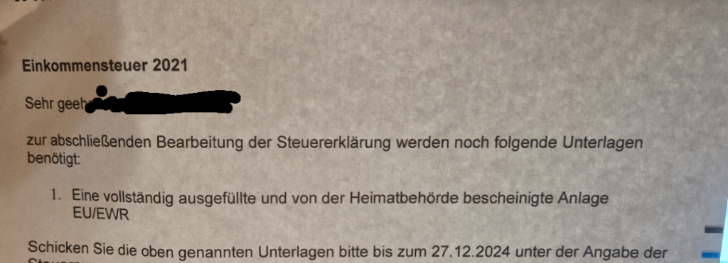 この EU/EWR フォームとは何ですか?
