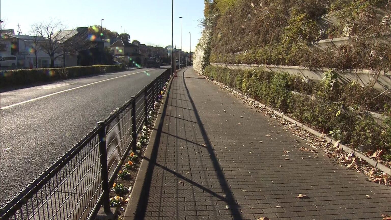 寒いと女子高校生の自転車に轢かれて死ぬ