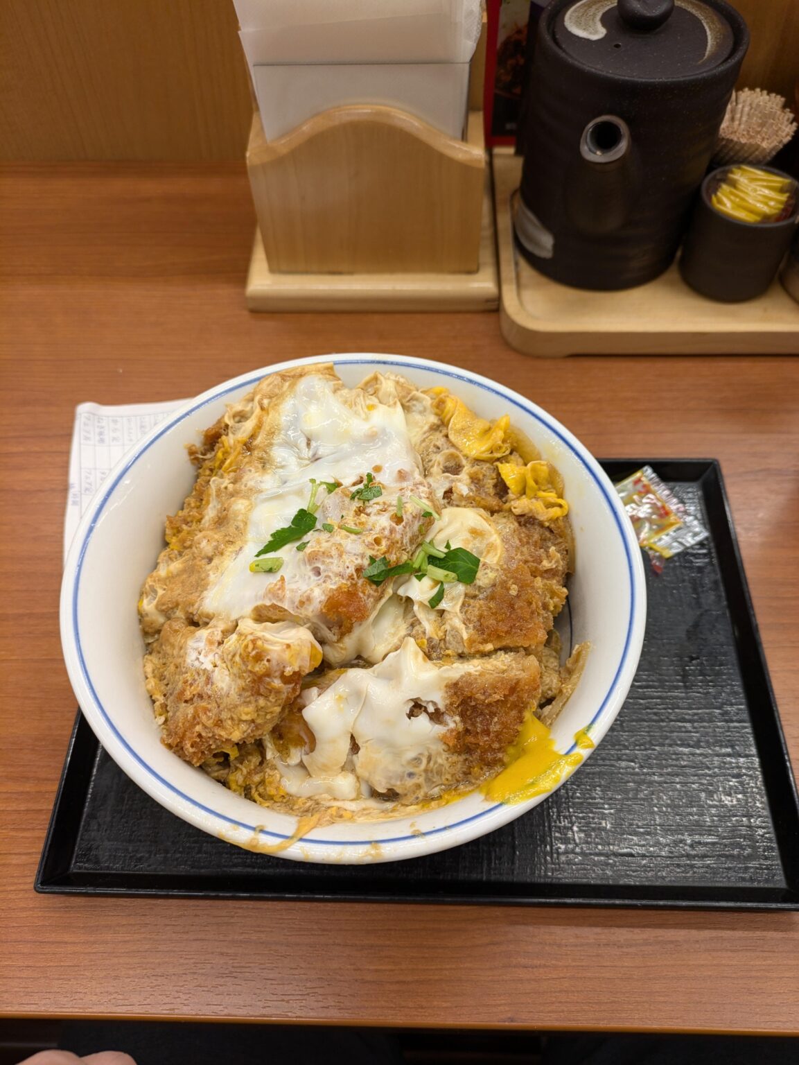 朝からカツ丼を食べたい時もある