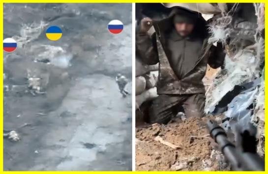 霧の天候に乗じて、ロシアの攻撃機がウクライナの陣地を攻撃した。しかし、ウクライナ人はエジプト国民を拘束して攻撃を撃退した