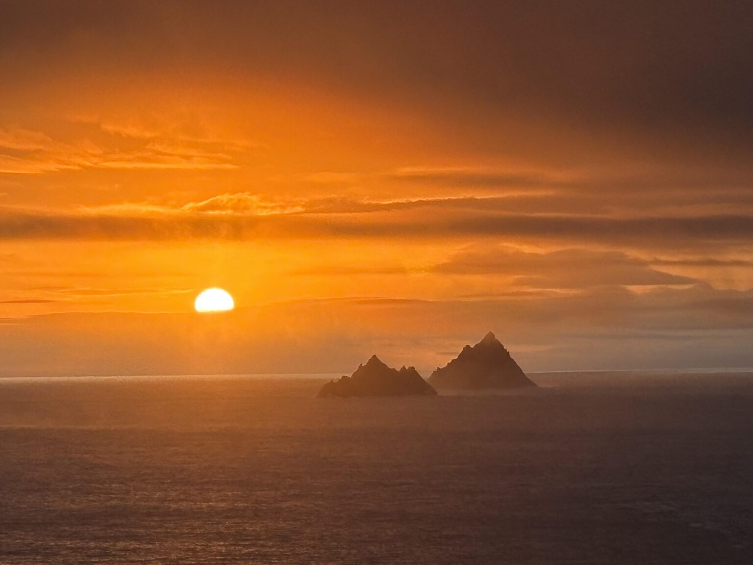 サウスケリーの夕日