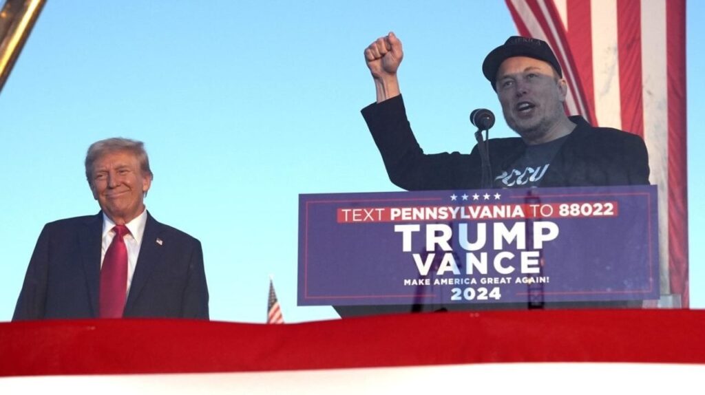 トランプ大統領、「マスク大統領」の主張を反発