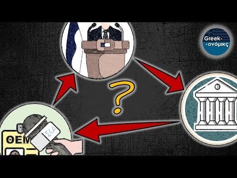 ギリシャ経済学のもつれの三角形