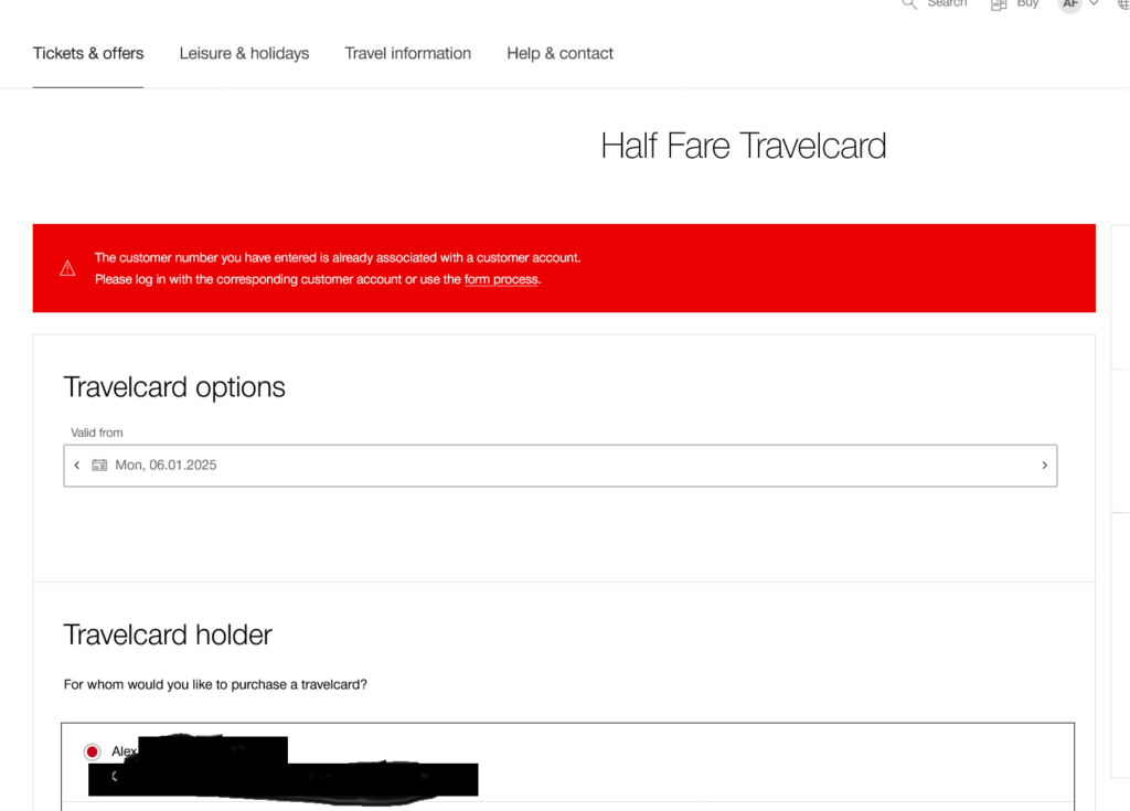 このアカウントでログインし、新しいカードを購入しようとすると、この Web サイトでエラーが発生するのはなぜですか?
