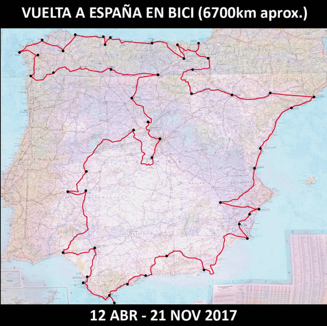 スペインを自転車で一周してきました（何でも聞いてください）