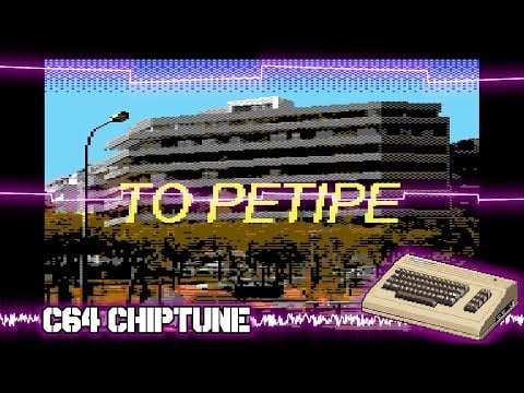 DJ スペース - ペントハウス 8 ビット! Commodore 64チップチューンカバー