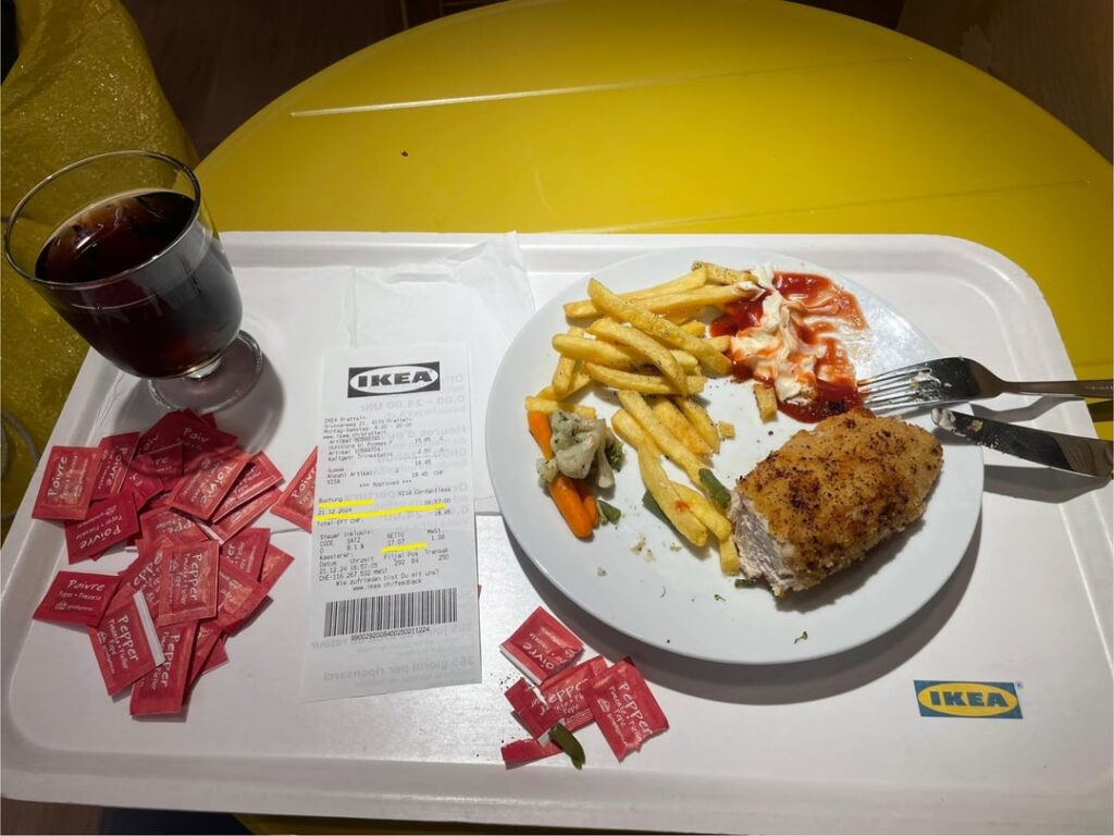 肉が入った物足りないフライドポテトに16スイスフランは妥当でしょうか？