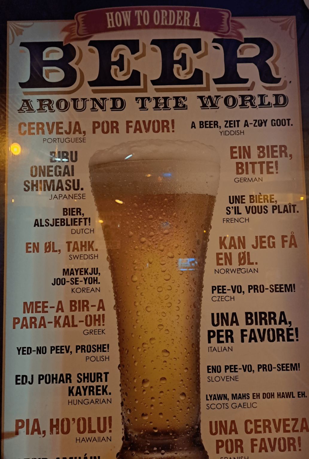 ビール、ターク
