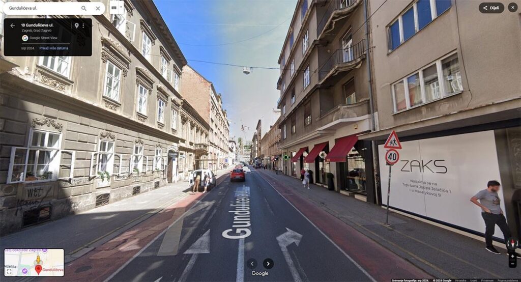 写真がアップロードされているとき... Gundulićeva 2024. 救急車が通過できるように車を横に移動できます...