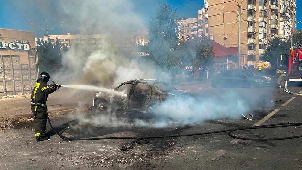 「ロシアでのドローン攻撃：ウクライナの空爆で紛争激化」