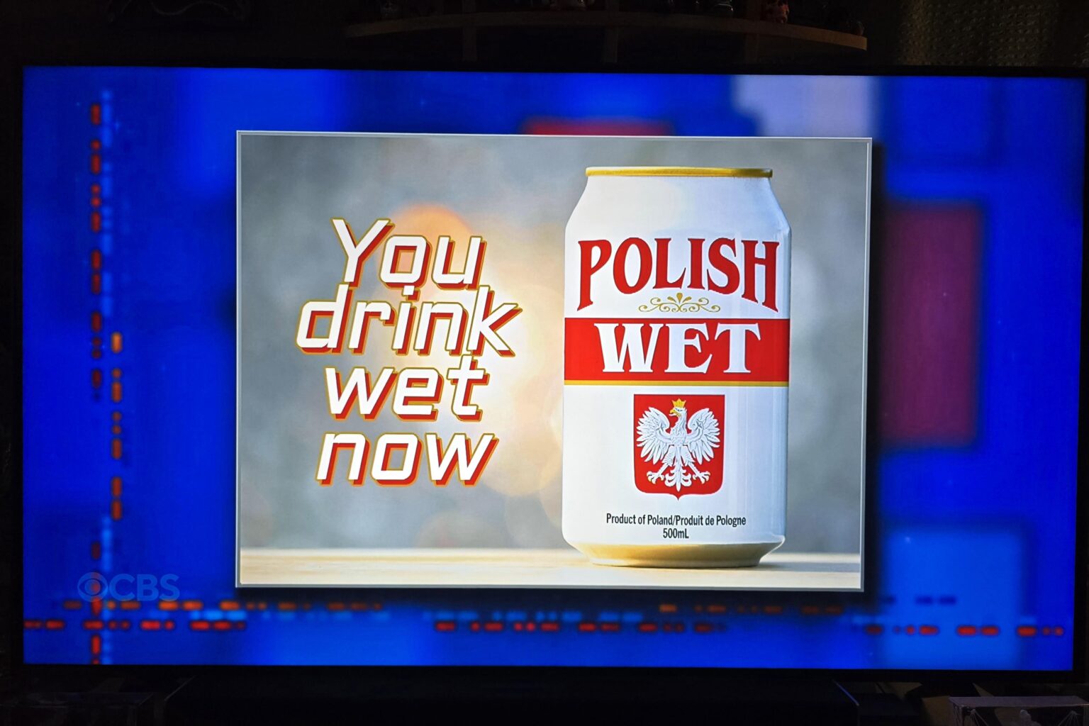 あなたは今、濡れたまま飲んでいます。スティーブン・コルベアの宣伝通り