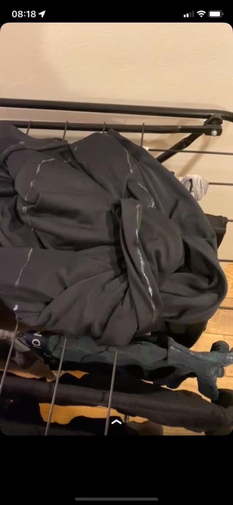 服の縞模様