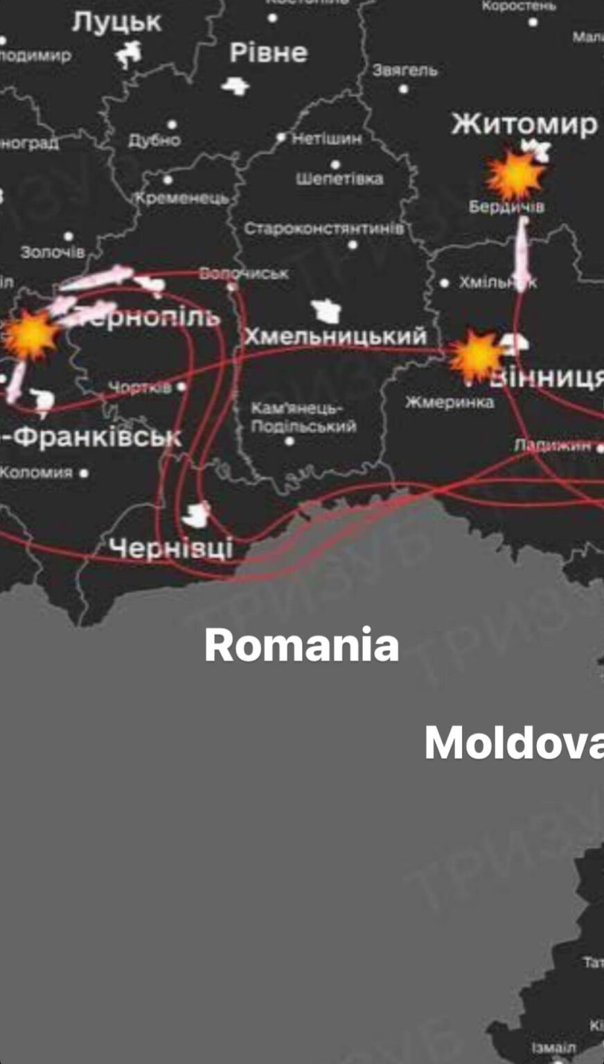ウクライナに対するロシアの大規模なミサイル/ドローン攻撃。一部のミサイルはルーマニアとモルダバの領空を侵犯した。 2024 年 12 月 25 日