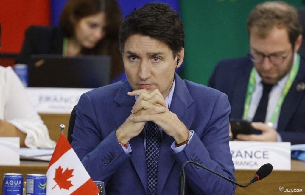 カナダ首相、辞任を表明 支持率低迷で退陣圧力