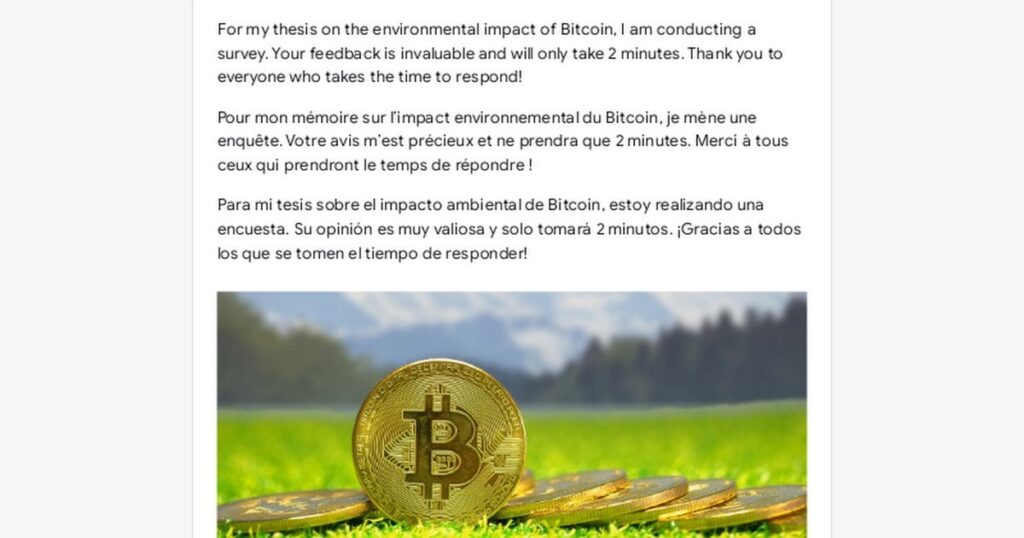 ビットコインが環境に与える影響