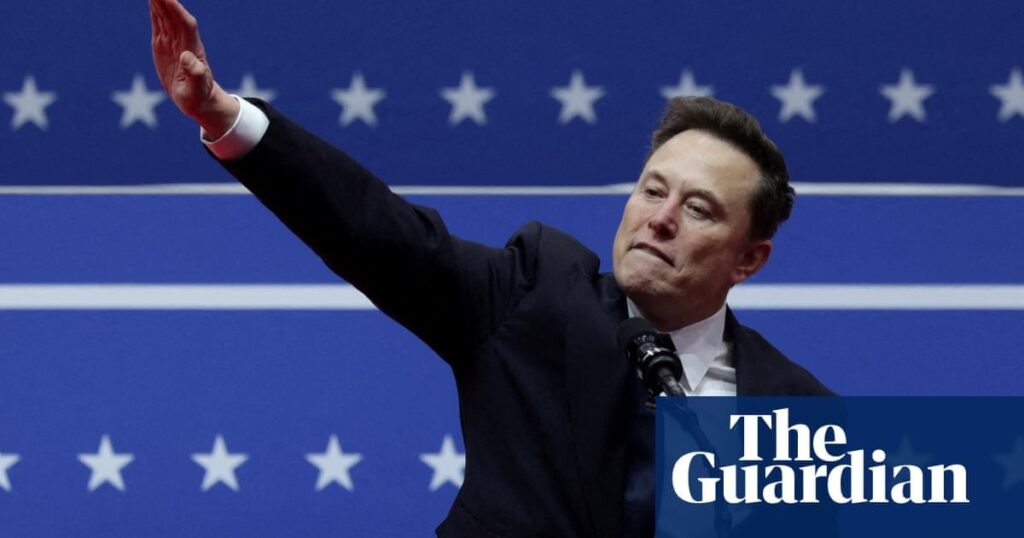 イーロン・マスクは就任式集会でファシスト敬礼を連発しているようだ