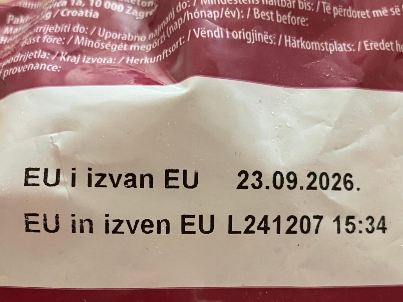 「EU および非 EU」が製品の原産地の表示として許容されるのはなぜですか?
