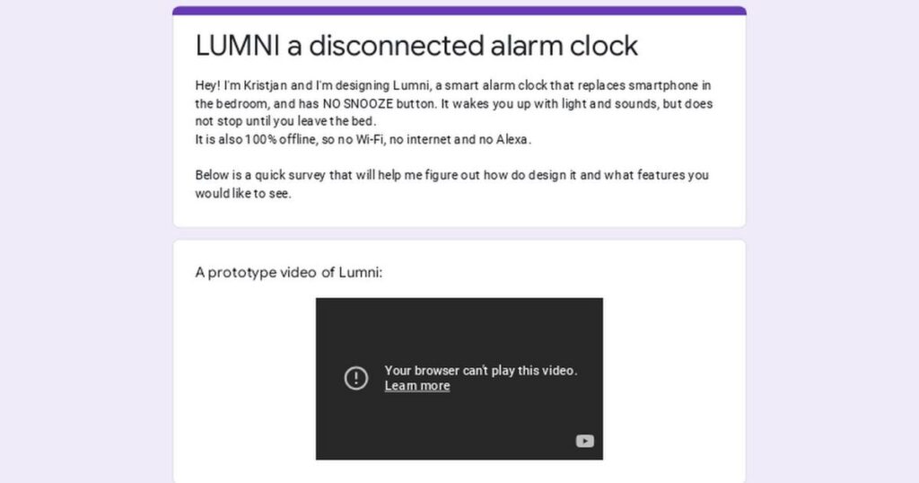 私はユニークなスマート目覚まし時計を開発し、あなたの助けが必要です