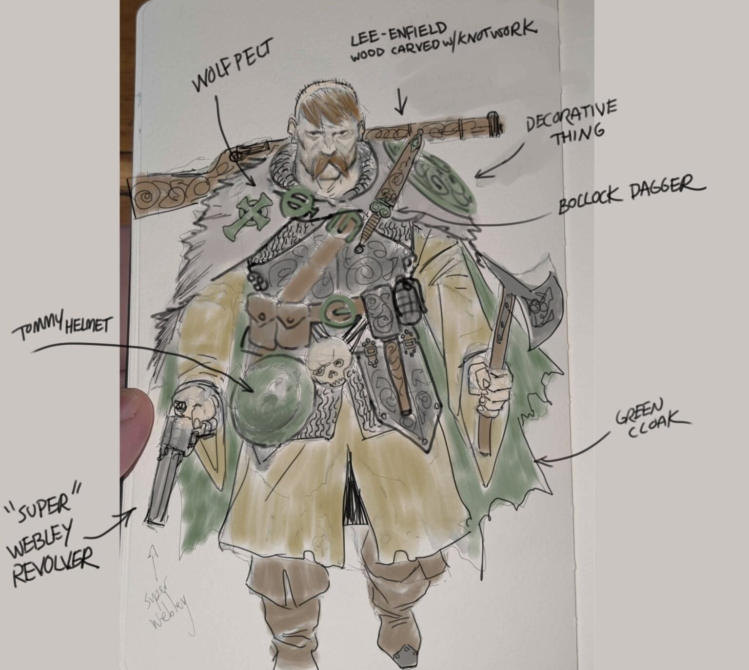 トレンチ クルセイド ゲームにはアイルランドの派閥が登場します。