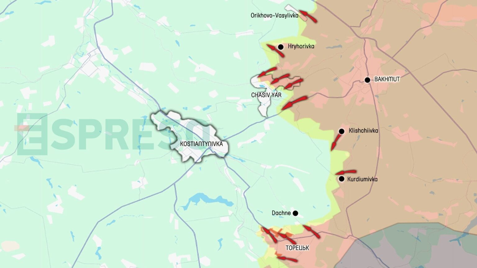 1月22日から29日、ロシア - ウクレーン戦争地図：ロシアは、ベリカノボシルカを撮影した後、焦点をトーレツクとチャシブヤーの町に移します。また、ロシアの侵略者はポクロフスクに対する攻撃を継続しています。しかし、ロシアの攻撃は、クルスク地域からクラフーブ地域まで、すべてのセクターで減速しています。