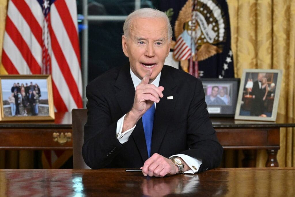 バイデン氏、別れの大統領演説で新時代の「強盗男爵」の危険な脅威を警告