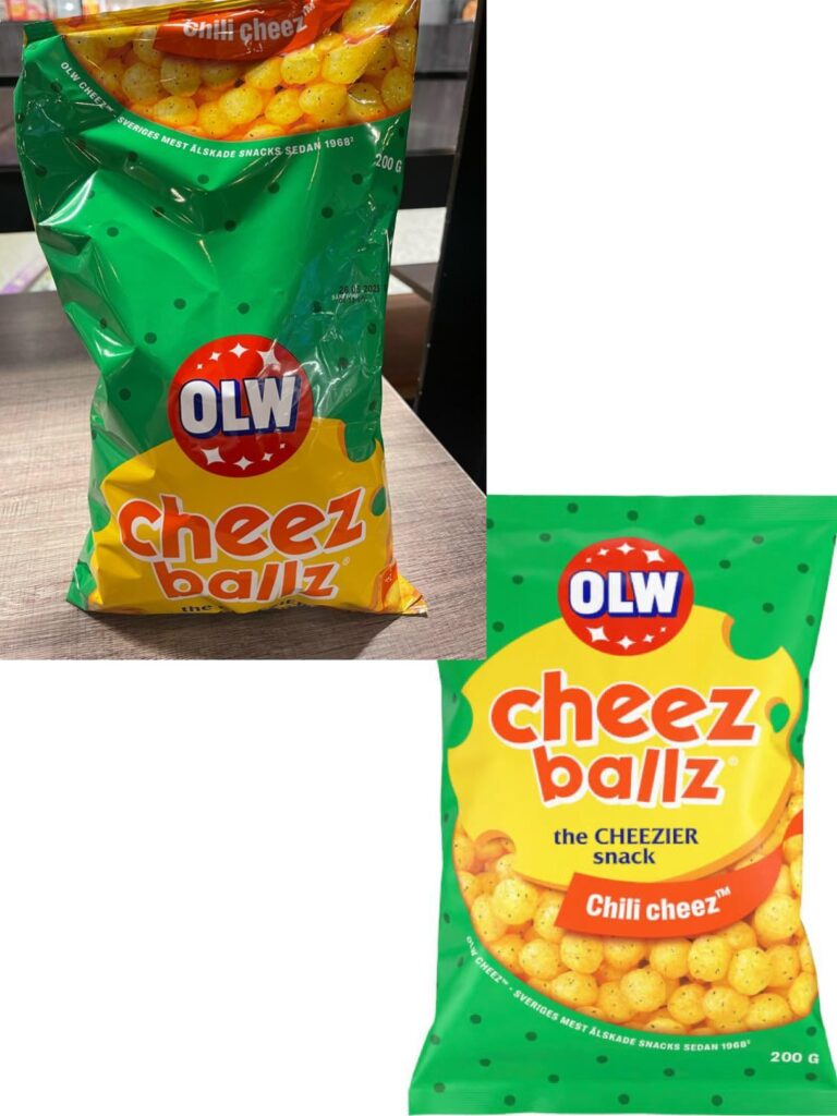 Cheez Ballz バッグが置き忘れられました