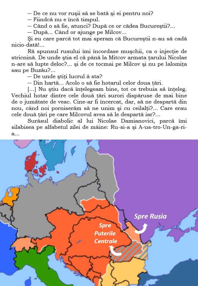 第一次世界大戦中、ロシア帝国がルーマニアの一部を占領したいという話がありましたが、これは驚くべきことではありません