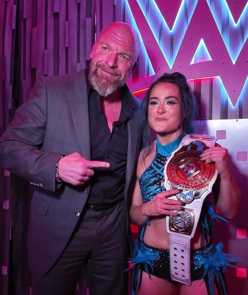 WWEには1979年以来男子インターコンチネンタル王者が存在し、ラスト・ナイト・ダブリンのライラ・ヴァルキリアが初の女子IC王者となった。