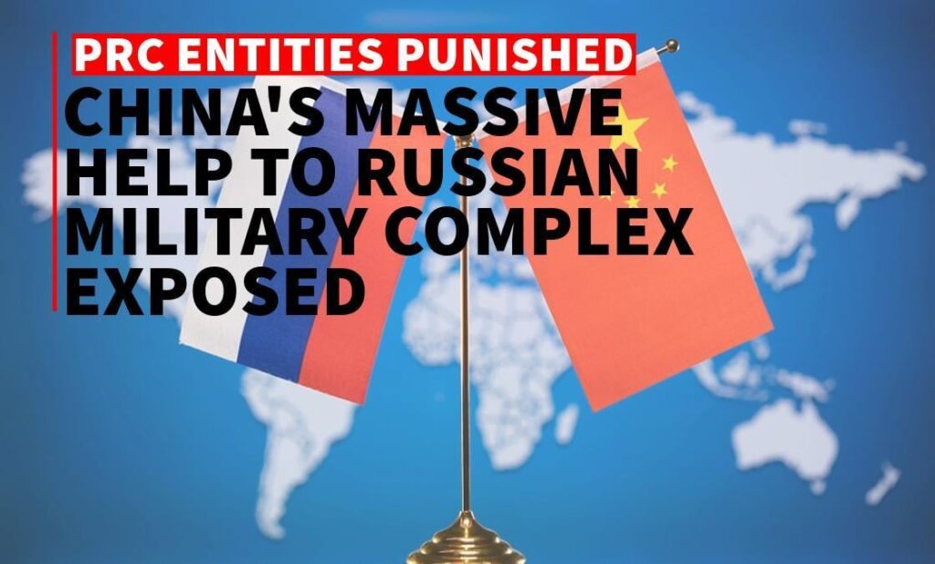 最近の制裁の波の中で、米国はロシアの防衛生産を支援する中国からの軍需品の輸出を標的にした。中国企業はロシアの制裁回避ネットワークを利用してマイクロエレクトロニクス、工作機械、その他の軍事部品を供給している