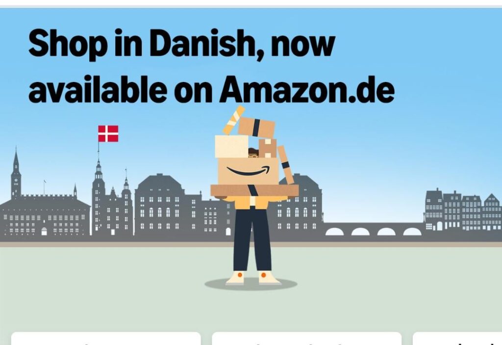 途中で死を買う Amazon.de がデンマークでも利用できるようになりました...