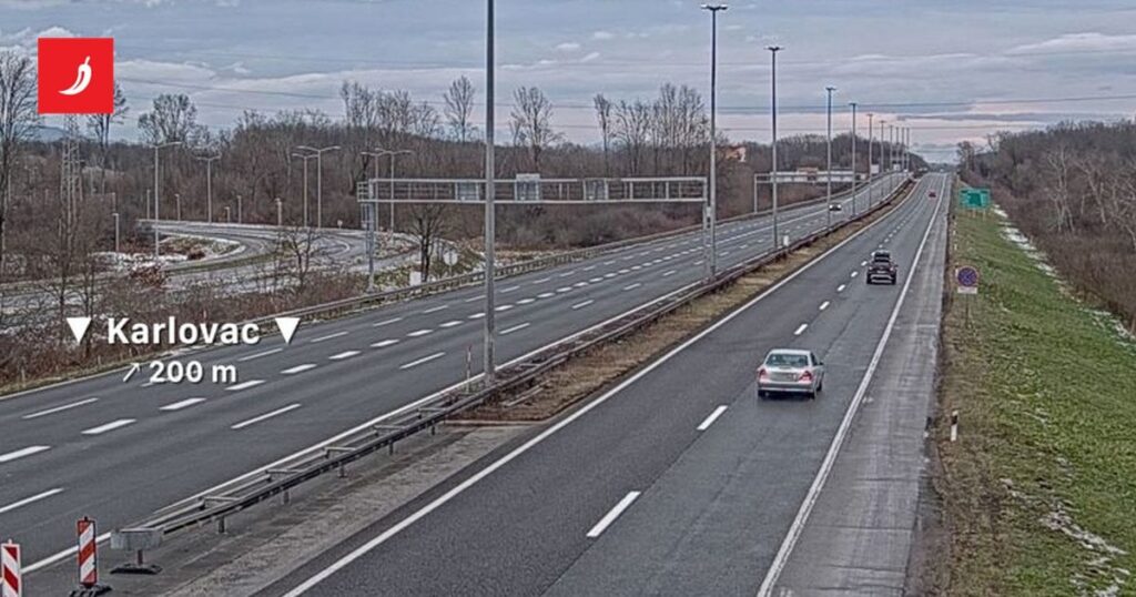 ドライバーは注意してください、高速道路A1で馬が発見されました