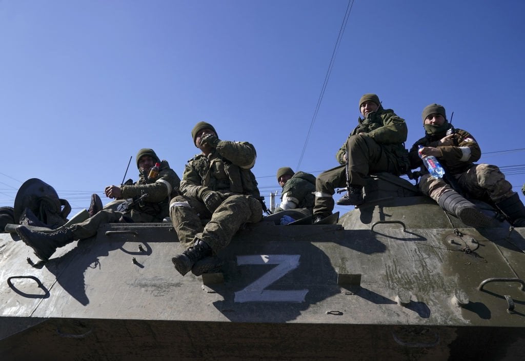 ザポリージャのロシア軍が過酷な状況を報告、兵士が指揮官を殺害
