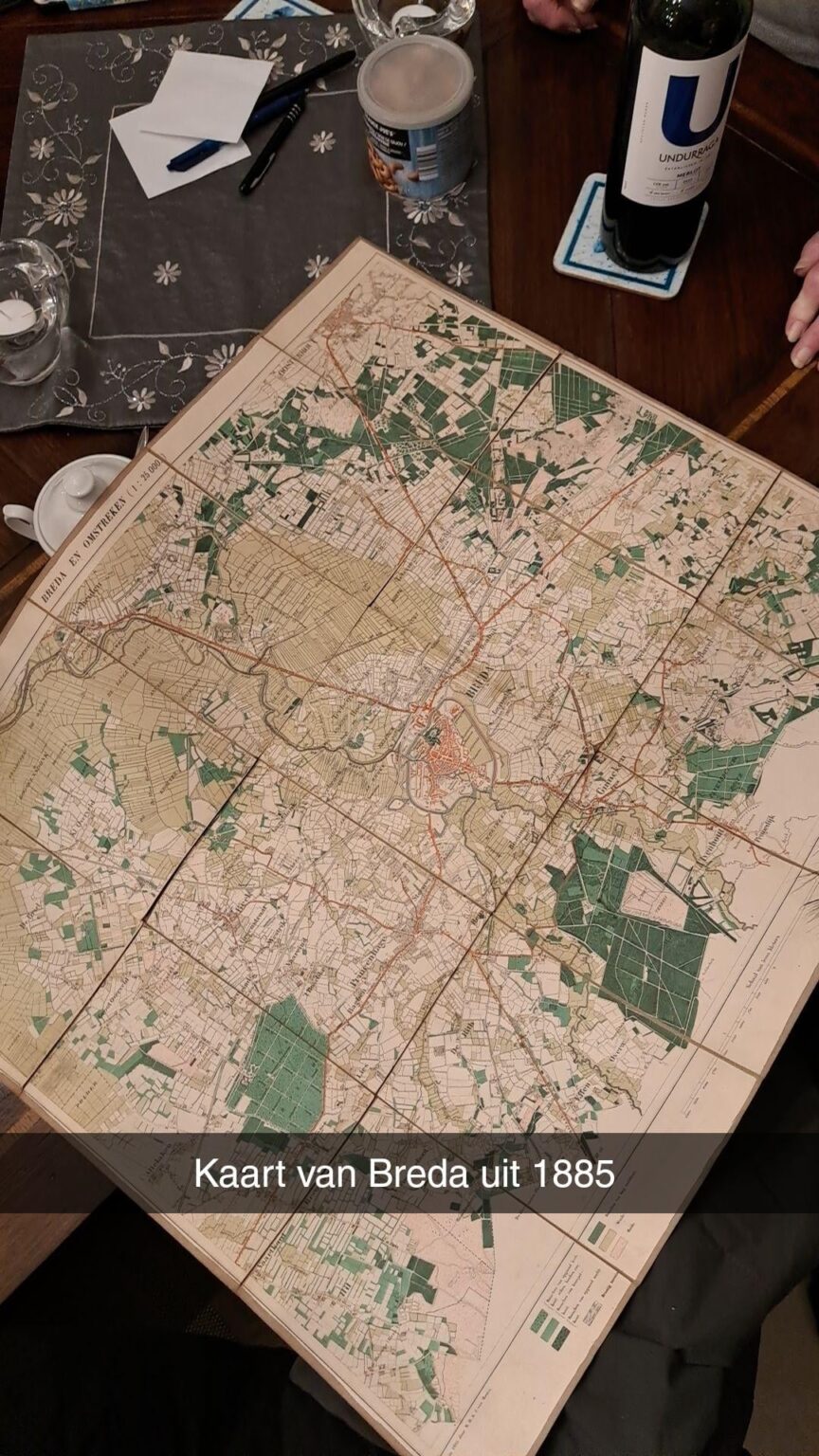 1885 年のブレダ NB の地図。これについて詳しく知っている人はいますか?