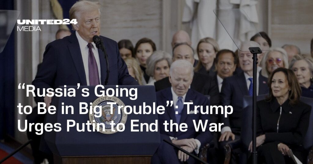 「ロシアは大きな困難に陥るだろう」：トランプ大統領、プーチン大統領に戦争終結を促す