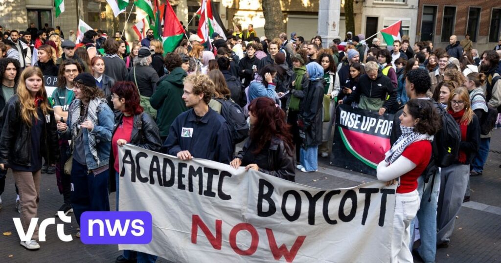 フランドルの大学は、人権に違反するイスラエルのパートナーと協力しなくなります
