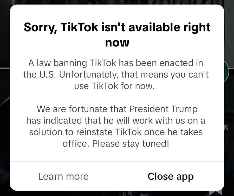 アメリカではTikTokを正式に禁止した。ルーマニアいつ？