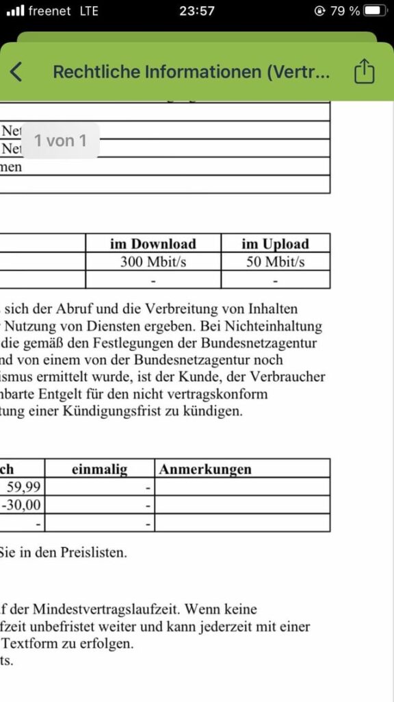 料金アップグレード後の Freenet Mobile Funk の問題 - インターネットが非常に遅い