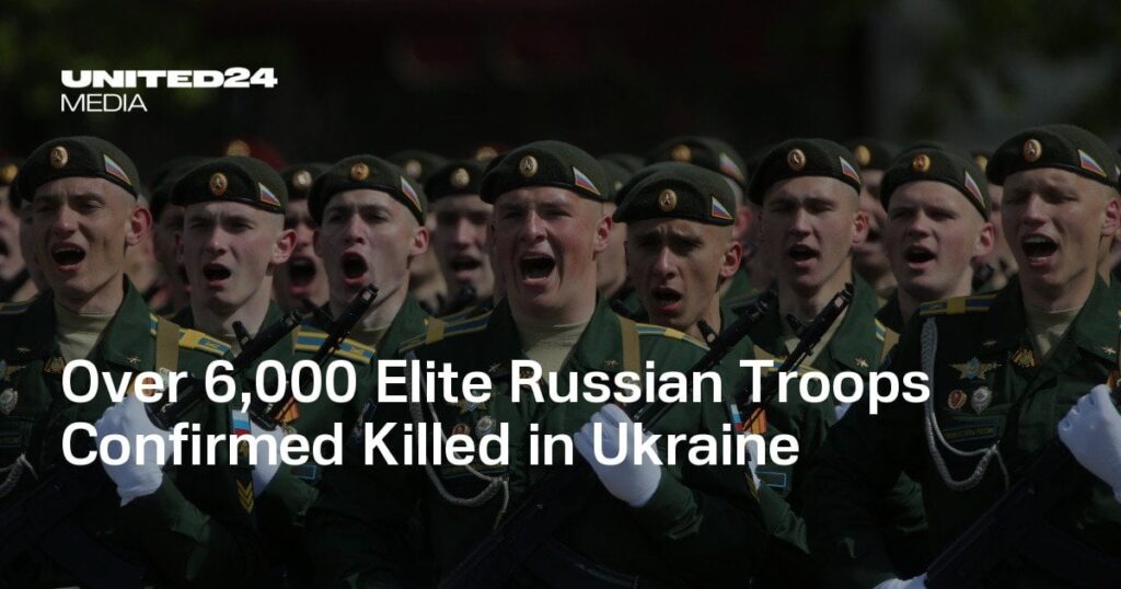ウクライナでロシア精鋭部隊6000人以上死亡確認