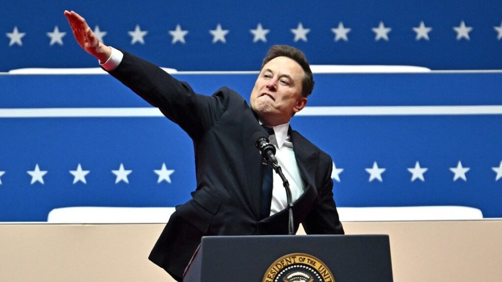 イーロン・マスクは、就任時のジェスチャーがナチスの敬礼だったことを確かに否定していない