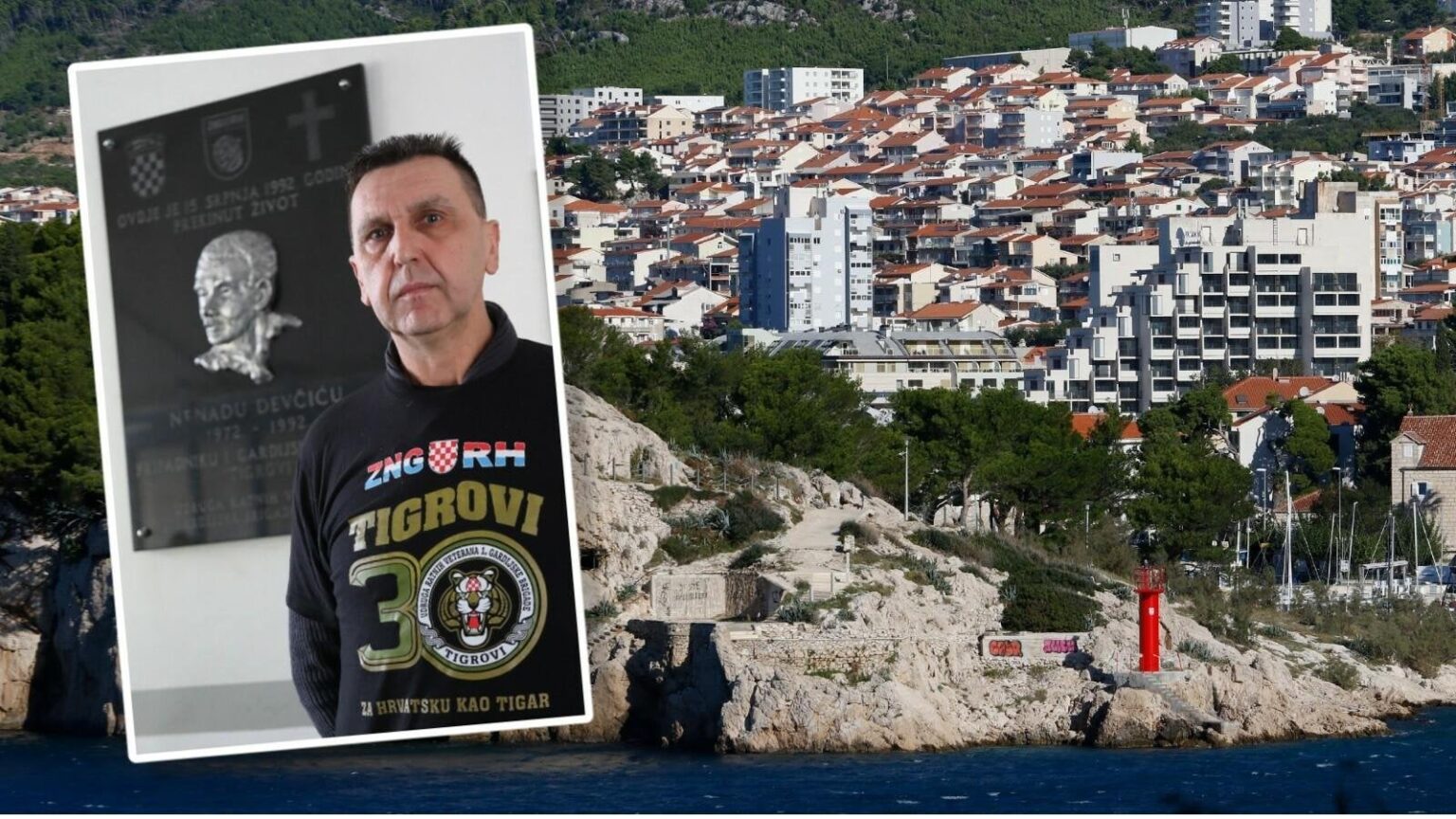 祖国戦争の英雄でありマカルスカの若者たちに撲殺されたタイガースの伝説が、ついに記念の楯を受け取った