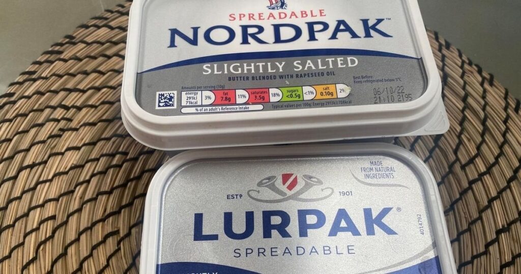 ILJ - そのAldiはNordpakと呼ばれるLurpakのコピーを作っています。