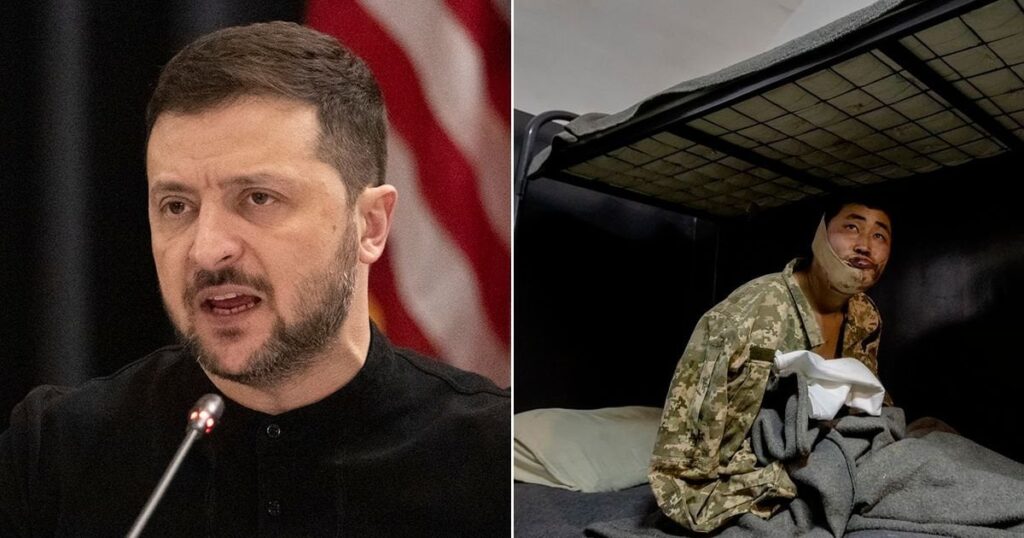 ヴォロディミル・ゼレンスキー氏、ロシアに拘束されているウクライナ人のために捕虜となった北朝鮮兵士を提供