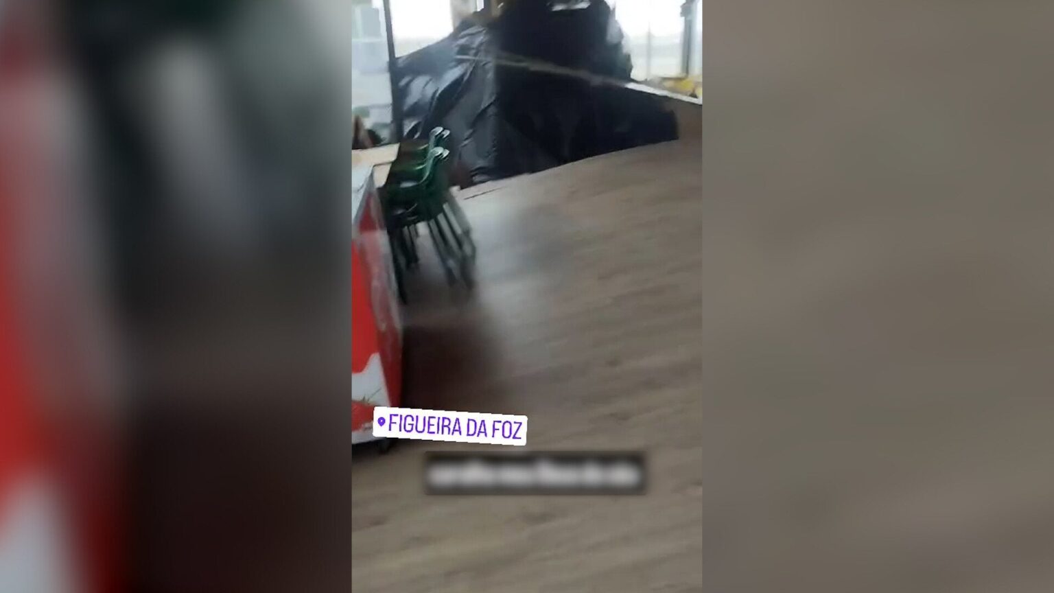 風がバーダ・フィグエイラ・ダ・フォズでパニックを引き起こします