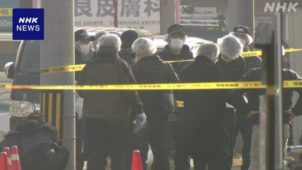 岐阜 「男性が刺されたようだ」と通報 殺人未遂の疑いで捜査